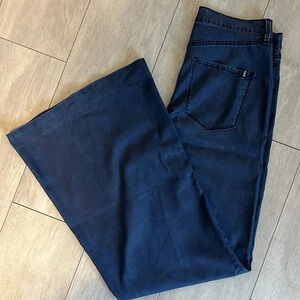 BUFFALO Vertigo Ultra High Rise Super Wide Stretch Denim Jeans, Size 29